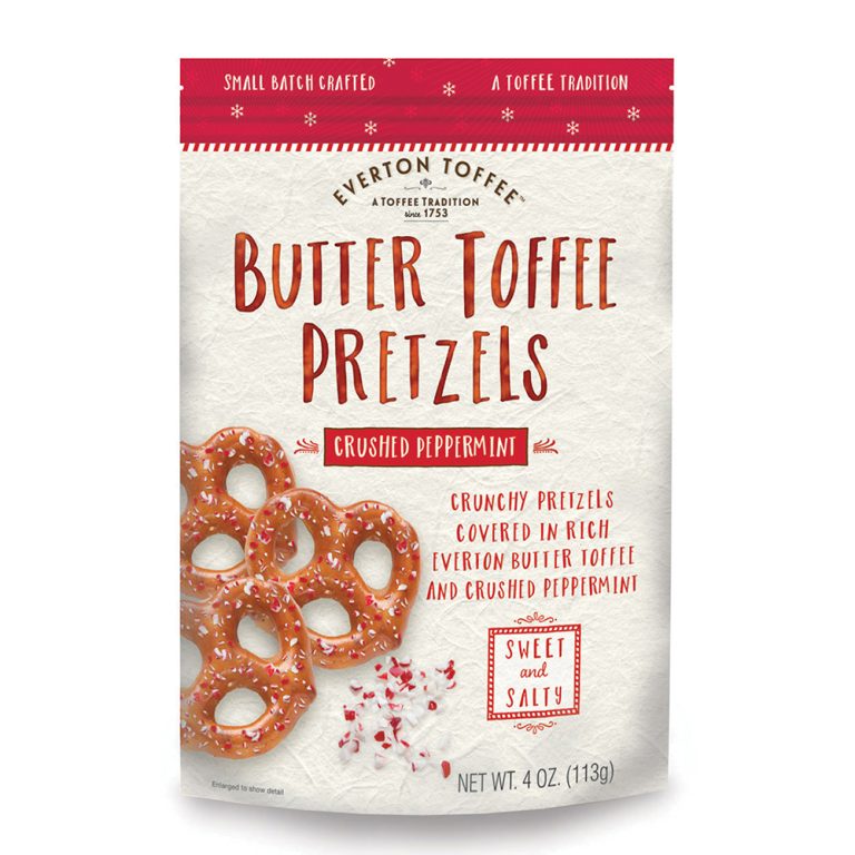 Pretzels Bags 4 oz Everton Toffee
