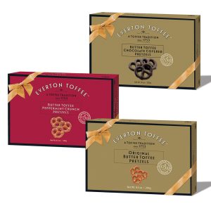 Butter Toffee Pretzels Gift Box Set – Variety Pack