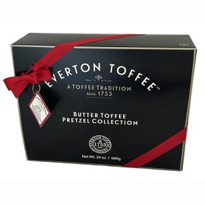 Butter Toffee Pretzels 24 oz Combo Gift Box – Original & Dark Chocolate